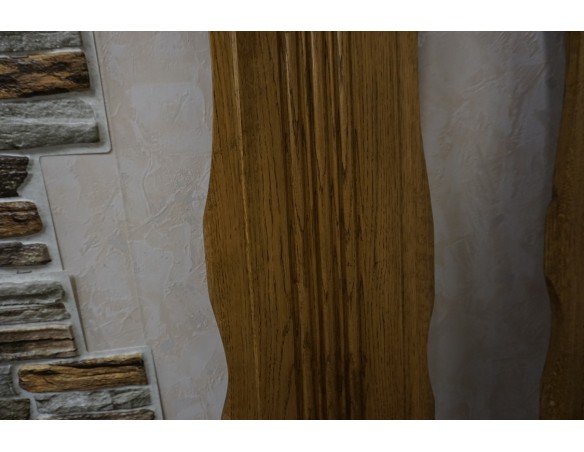 WIESZAKI 3 SZTUKI DO PRZEDPOKOJU DĘBOWE