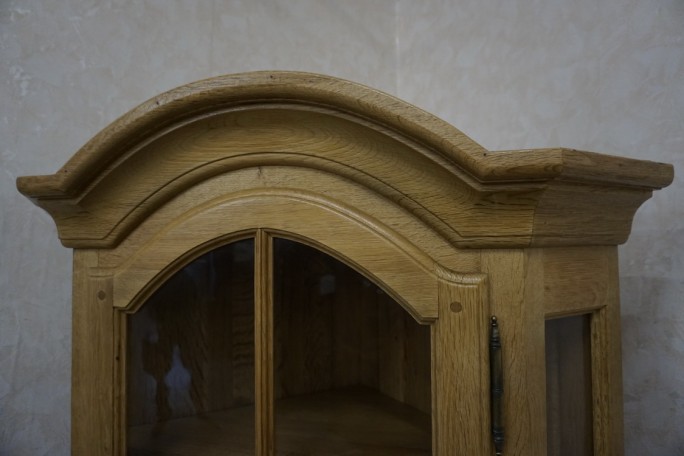 WITRYNA NAROŻNA Z LITEGO DĘBU JASNA NATURALNA...