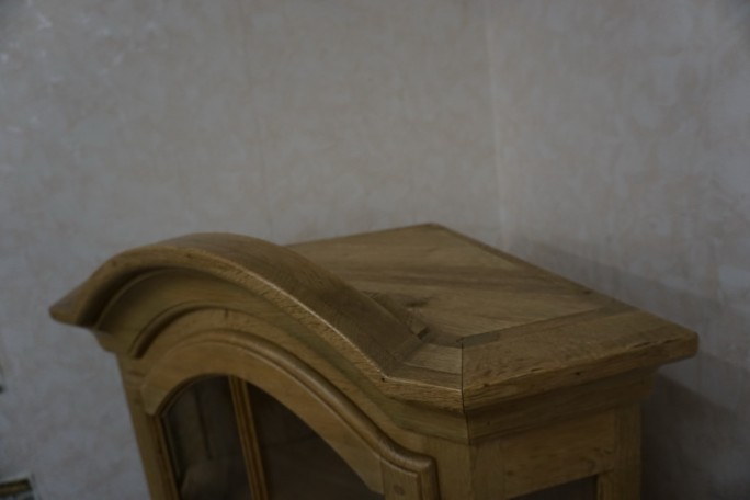 WITRYNA NAROŻNA Z LITEGO DĘBU JASNA NATURALNA...