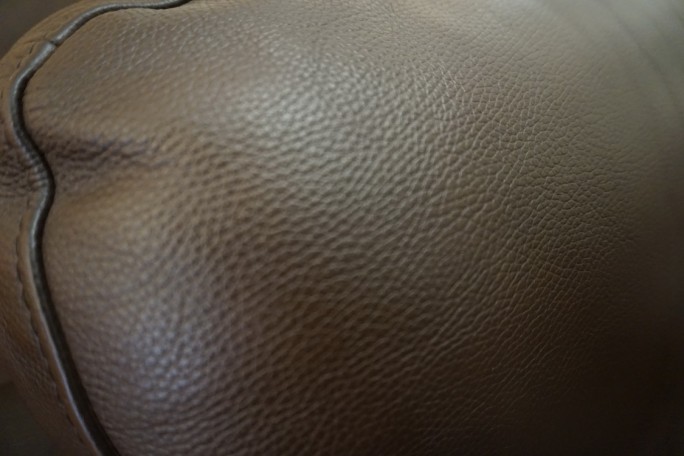 ZESTAW SKÓRA NATURALNA BRĄZOWA 3+2+1