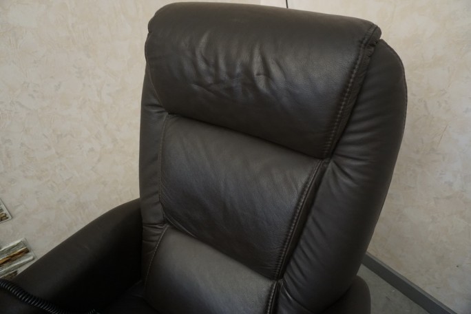 FOTEL ELEKTRYCZNY NA PILOTA SKÓRA NATURALNA...