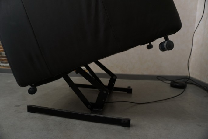 FOTEL ELEKTRYCZNY NA PILOTA SKÓRA NATURALNA...