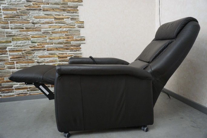 FOTEL ELEKTRYCZNY NA PILOTA SKÓRA NATURALNA...