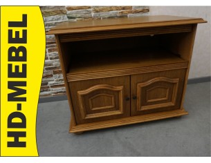 KOMÓDKA DĘBOWA RTV SZER. 88 CM