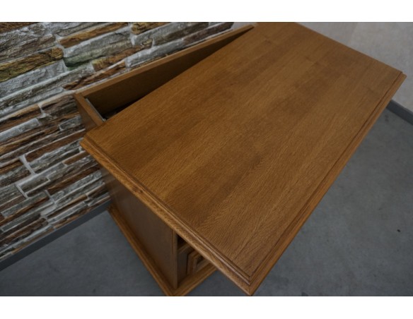 KOMÓDKA DĘBOWA RTV SZER. 88 CM