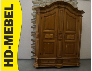 SZAFA DĘBOWA DWUDRZWIOWA SZER. 165 CM