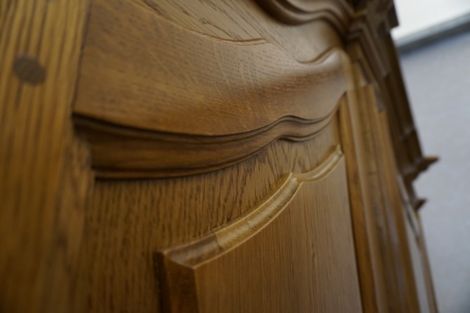 SZAFA DĘBOWA DWUDRZWIOWA SZER. 165 CM