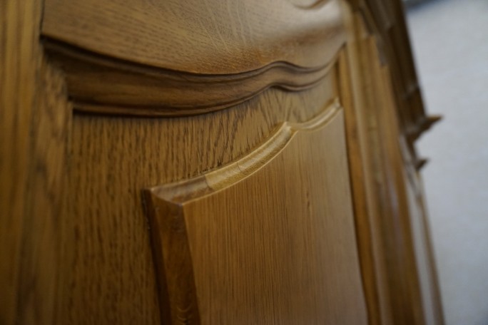 SZAFA DĘBOWA DWUDRZWIOWA SZER. 165 CM