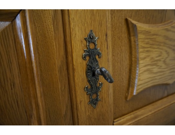 SZAFA DĘBOWA DWUDRZWIOWA SZER. 165 CM