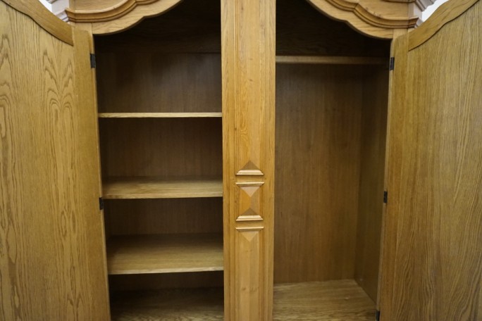 SZAFA DĘBOWA DWUDRZWIOWA SZER. 165 CM