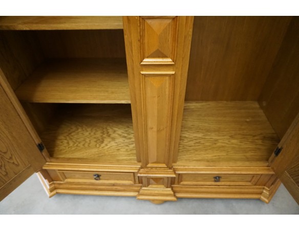 SZAFA DĘBOWA DWUDRZWIOWA SZER. 165 CM