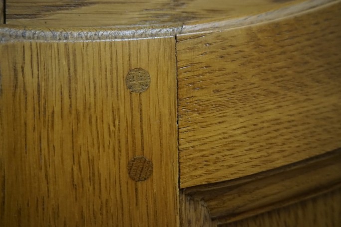 SZAFA DĘBOWA DWUDRZWIOWA SZER. 165 CM