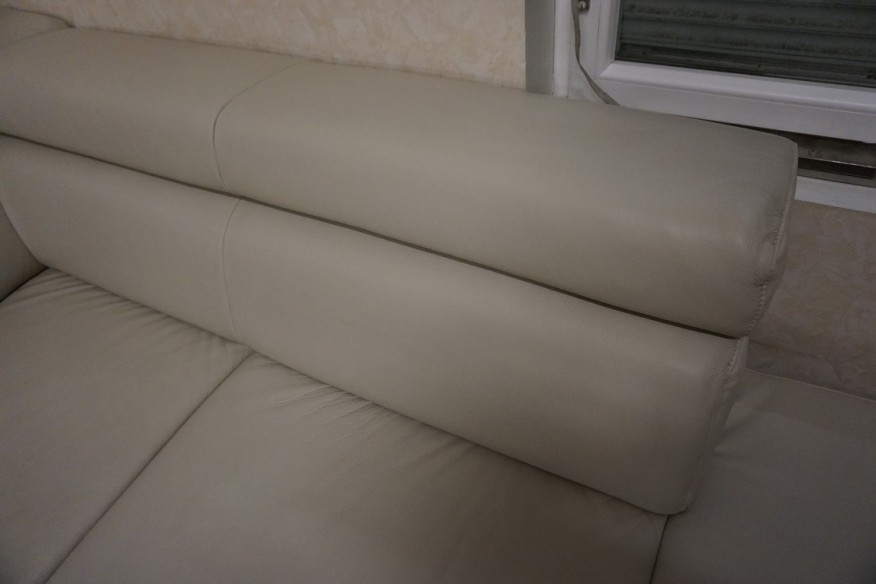 NAROŻNIK SKÓRZANY SKÓRA NATURALNA JASNA 280/220 CM