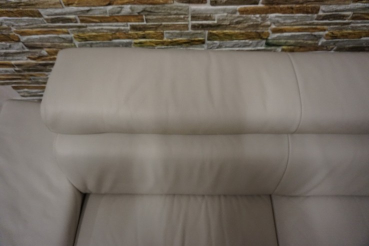 NAROŻNIK SKÓRZANY SKÓRA NATURALNA JASNA 280/220 CM