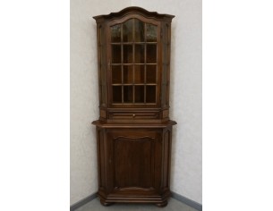 WITRYNA NAROŻNA ORZECHOWA 56/56 CM 2