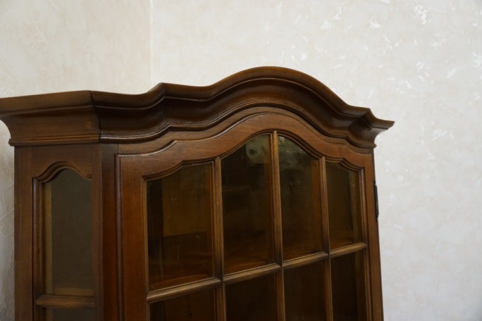 WITRYNA NAROŻNA ORZECHOWA 56/56 CM