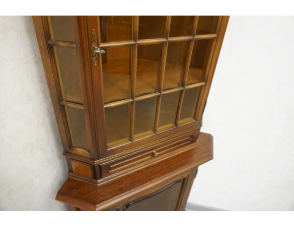 WITRYNA NAROŻNA ORZECHOWA 56/56 CM