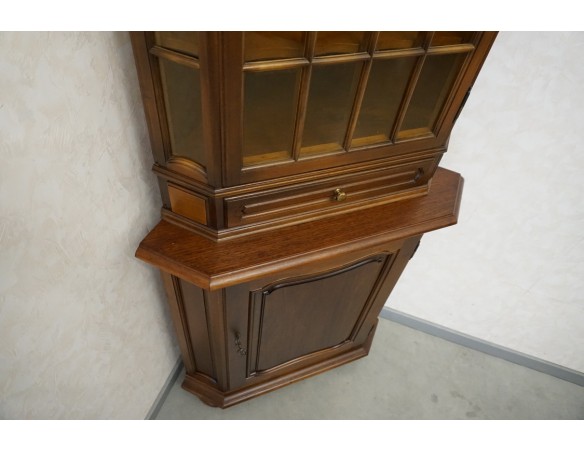 WITRYNA NAROŻNA ORZECHOWA 56/56 CM