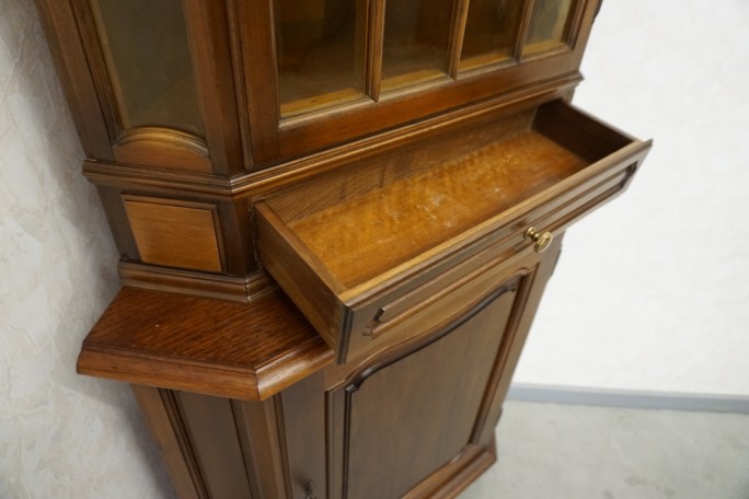 WITRYNA NAROŻNA ORZECHOWA 56/56 CM