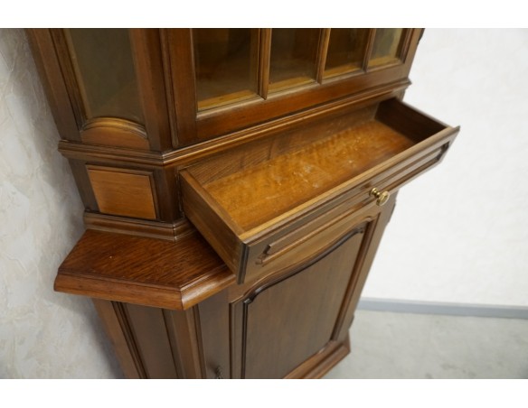 WITRYNA NAROŻNA ORZECHOWA 56/56 CM