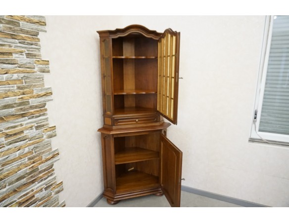 WITRYNA NAROŻNA ORZECHOWA 56/56 CM