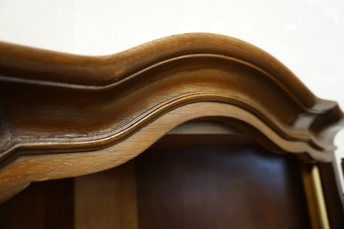 WITRYNA NAROŻNA ORZECHOWA 56/56 CM