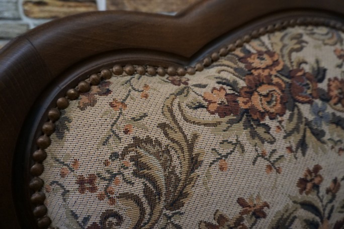 ZESTAW CHIPPENDALE SOFA 2 OS. + 2 FOTELE + ŁAWA...