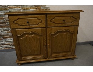 KOMODA DĘBOWA 2 DRZWIOWA SZER. 94 CM 2