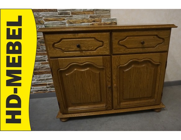 KOMODA DĘBOWA 2 DRZWIOWA SZER. 94 CM