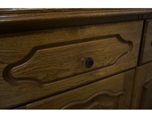 KOMODA DĘBOWA 2 DRZWIOWA SZER. 94 CM