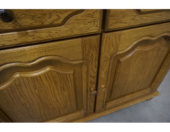 KOMODA DĘBOWA 2 DRZWIOWA SZER. 94 CM