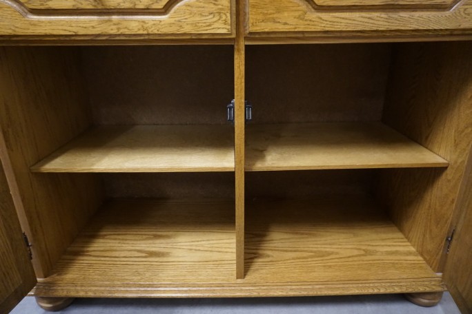 KOMODA DĘBOWA 2 DRZWIOWA SZER. 94 CM