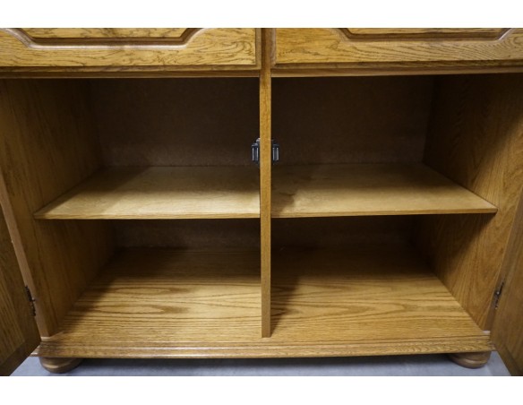 KOMODA DĘBOWA 2 DRZWIOWA SZER. 94 CM