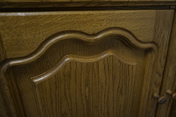 KOMODA DĘBOWA 2 DRZWIOWA SZER. 94 CM