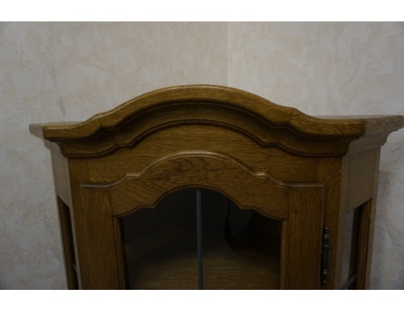 WITRYNA WITRYNKA DĘBOWA NAROŻNA WISZĄCA 44/44 CM