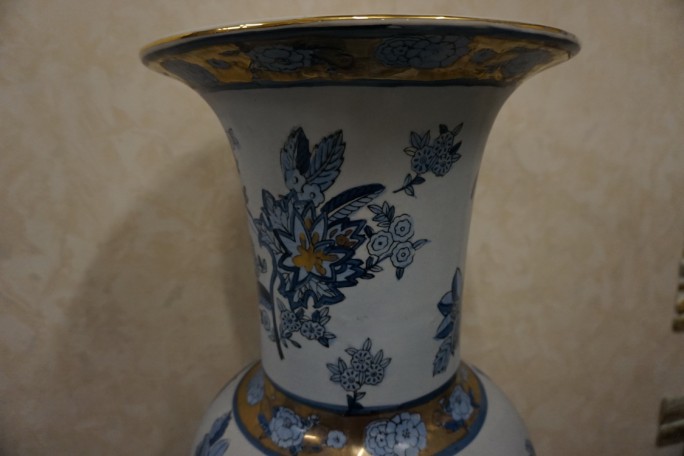 WAZON ZDOBIONY DUŻY WYS. 62 CM