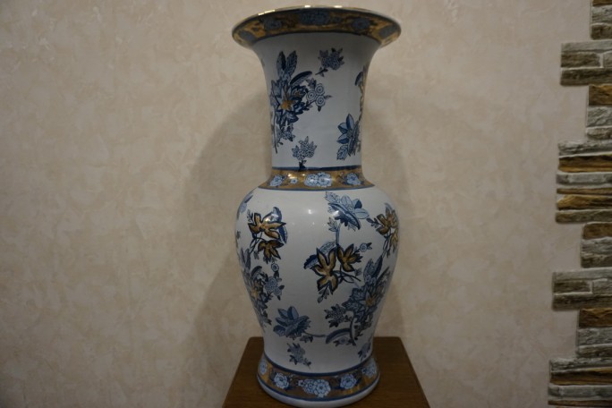 WAZON ZDOBIONY DUŻY WYS. 62 CM