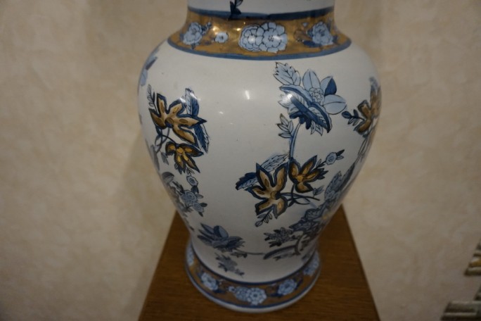 WAZON ZDOBIONY DUŻY WYS. 62 CM