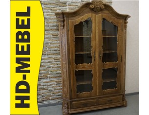 WITRYNA BIBLIOTEKA PRZESZKLONA LITY NATURALNY DĄB SZER....