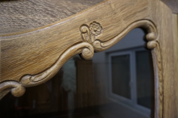 WITRYNA BIBLIOTEKA PRZESZKLONA LITY NATURALNY...