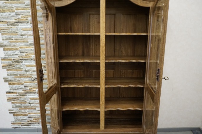 WITRYNA BIBLIOTEKA PRZESZKLONA LITY NATURALNY...