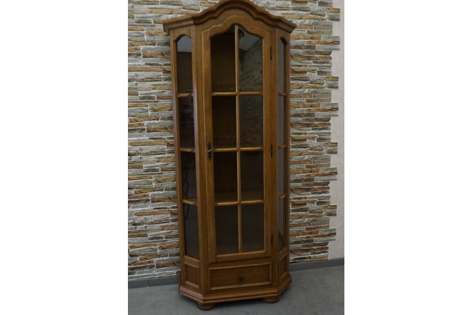 WITRYNA DĘBOWA WĄSKA PŁASKA SZER. 84 CM