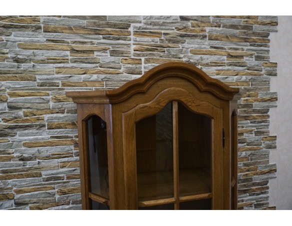 WITRYNA DĘBOWA WĄSKA PŁASKA SZER. 84 CM