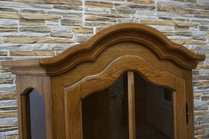 WITRYNA DĘBOWA WĄSKA PŁASKA SZER. 84 CM