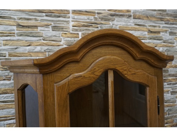 WITRYNA DĘBOWA WĄSKA PŁASKA SZER. 84 CM