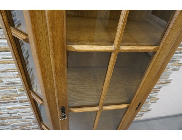 WITRYNA DĘBOWA WĄSKA PŁASKA SZER. 84 CM