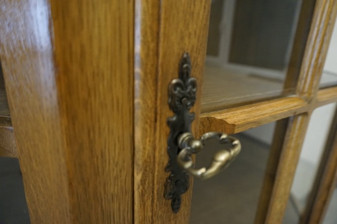 WITRYNA DĘBOWA WĄSKA PŁASKA SZER. 84 CM