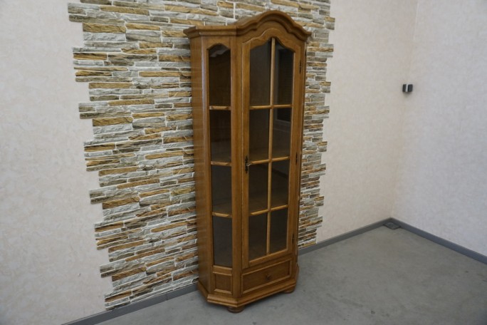 WITRYNA DĘBOWA WĄSKA PŁASKA SZER. 84 CM