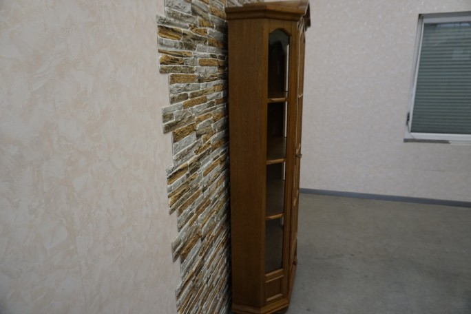 WITRYNA DĘBOWA WĄSKA PŁASKA SZER. 84 CM