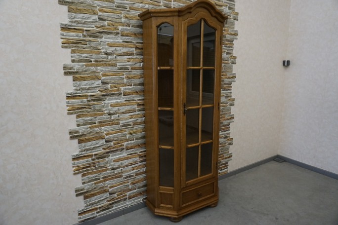 WITRYNA DĘBOWA WĄSKA PŁASKA SZER. 84 CM